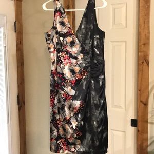 Beautiful floral silky dress